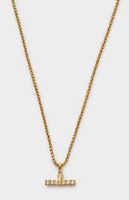 Katie Loxton Lustre T-Bar Necklace