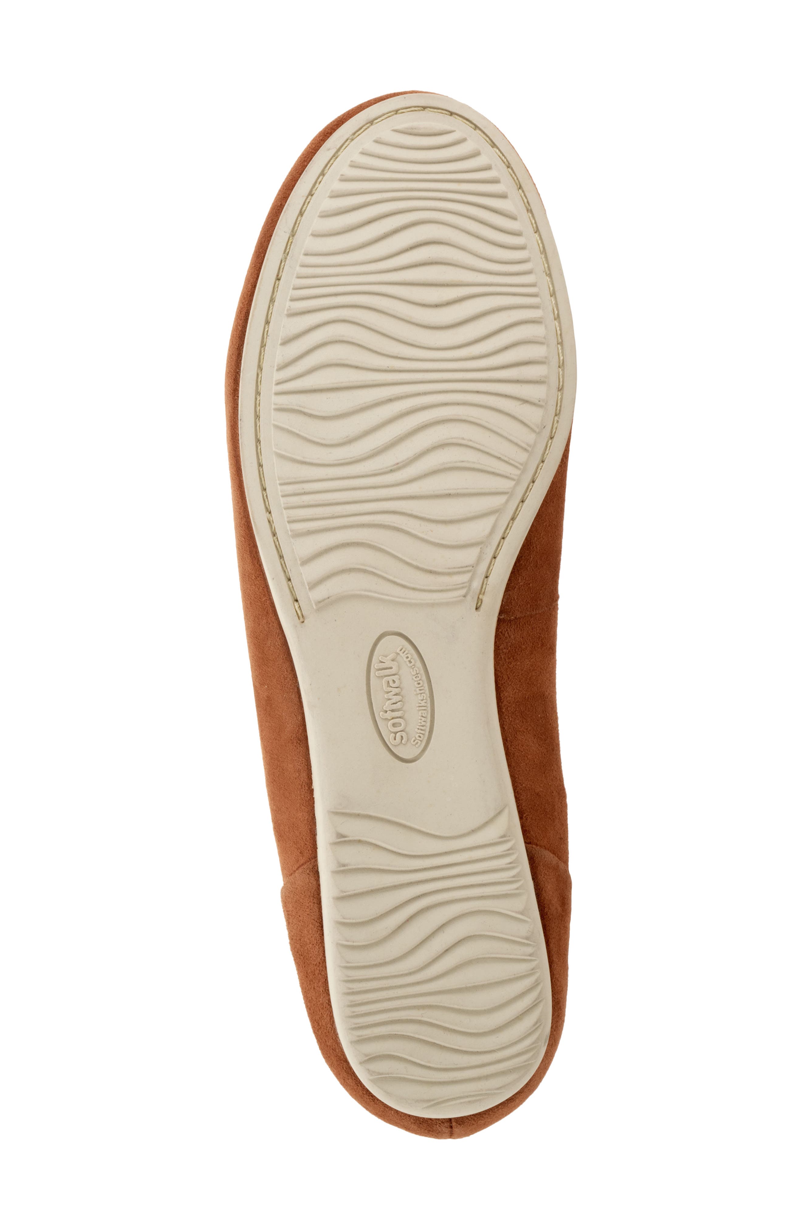 SoftWalk<sup>®</sup> Sonoma Embroidery Flat, Alternate, color, Luggage Suede