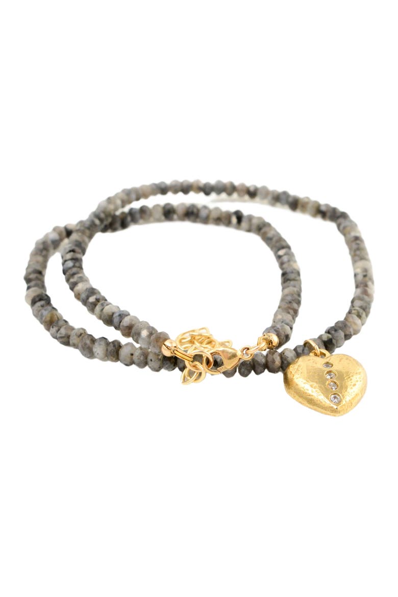 Shining Love, Night Sky Bronze Necklace, Alternate, color, Bronze