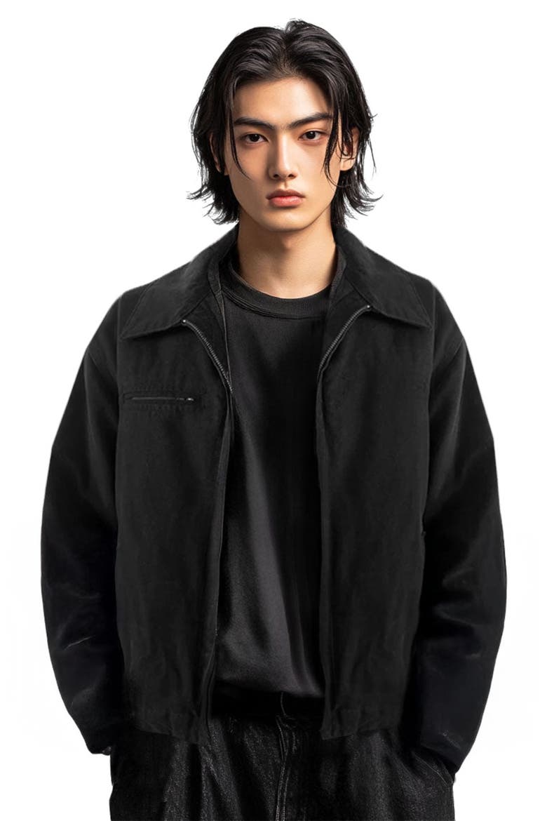 Essential ZipUp Jacket, Main, color, Black