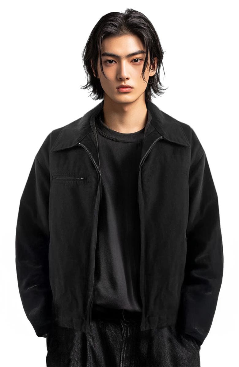 Blvck Essential ZipUp Jacket, Main, color, Black