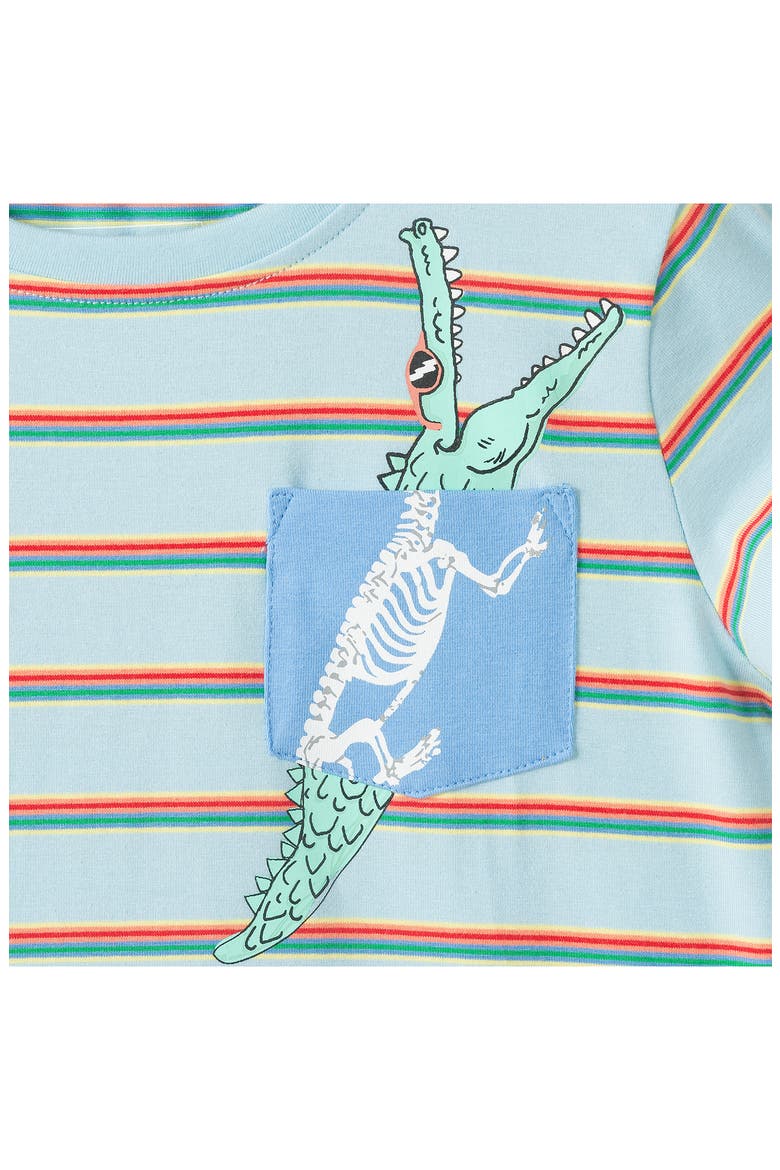 Kids' Graphic T-Shirt, Alternate, color, AQUA
