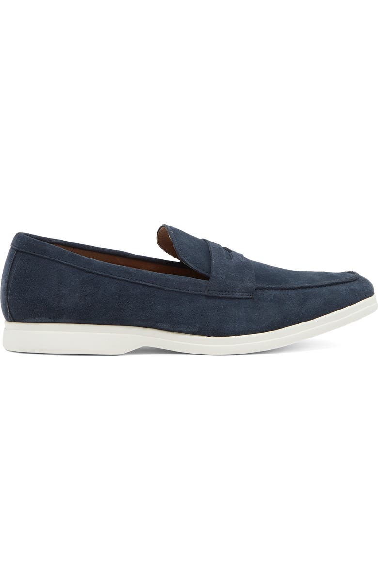 WINTHROP Palmdale Leather Loafer, Alternate, color, Navy Suede