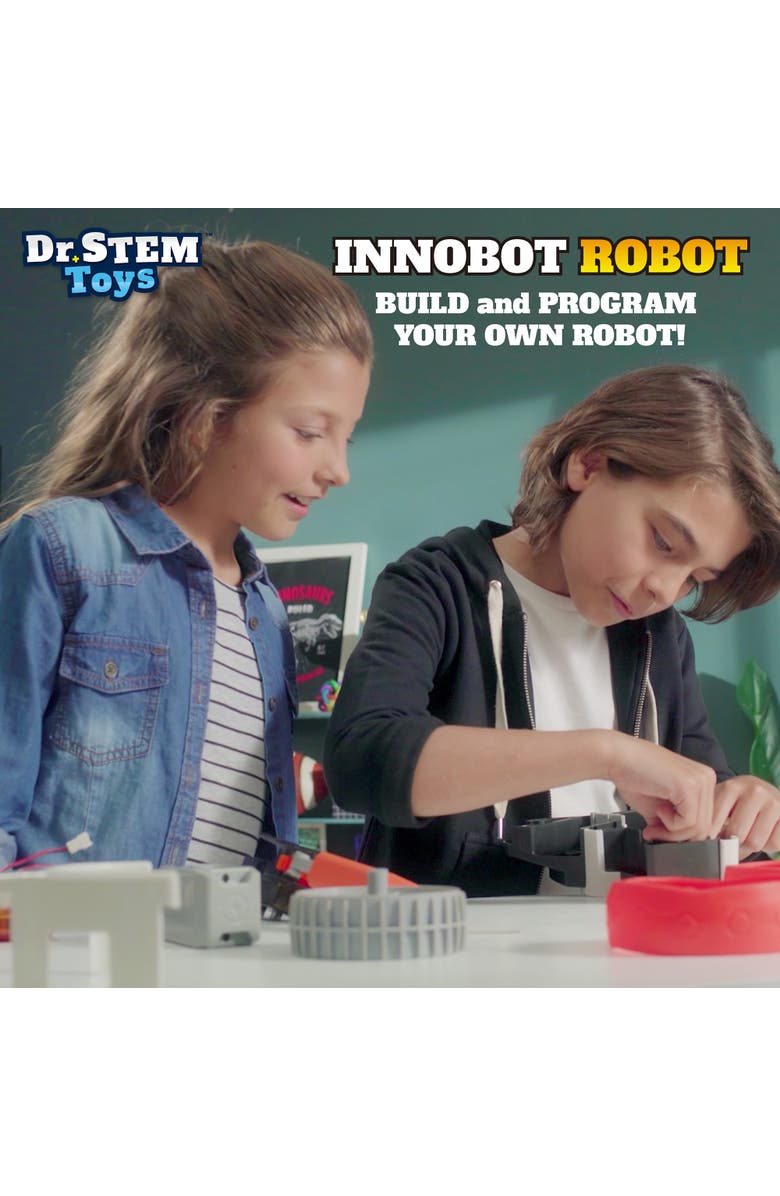 Dr. STEM Toys Innobot Robot Kit, Build 
Program Bluetooth Control for Kids 8+, Alternate, color, 