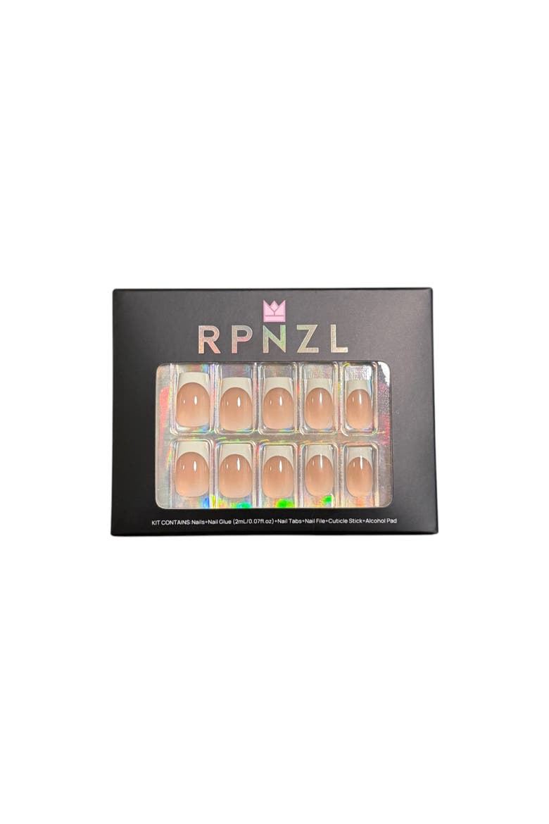 Press On Nail Kit, Main, color, Ivory