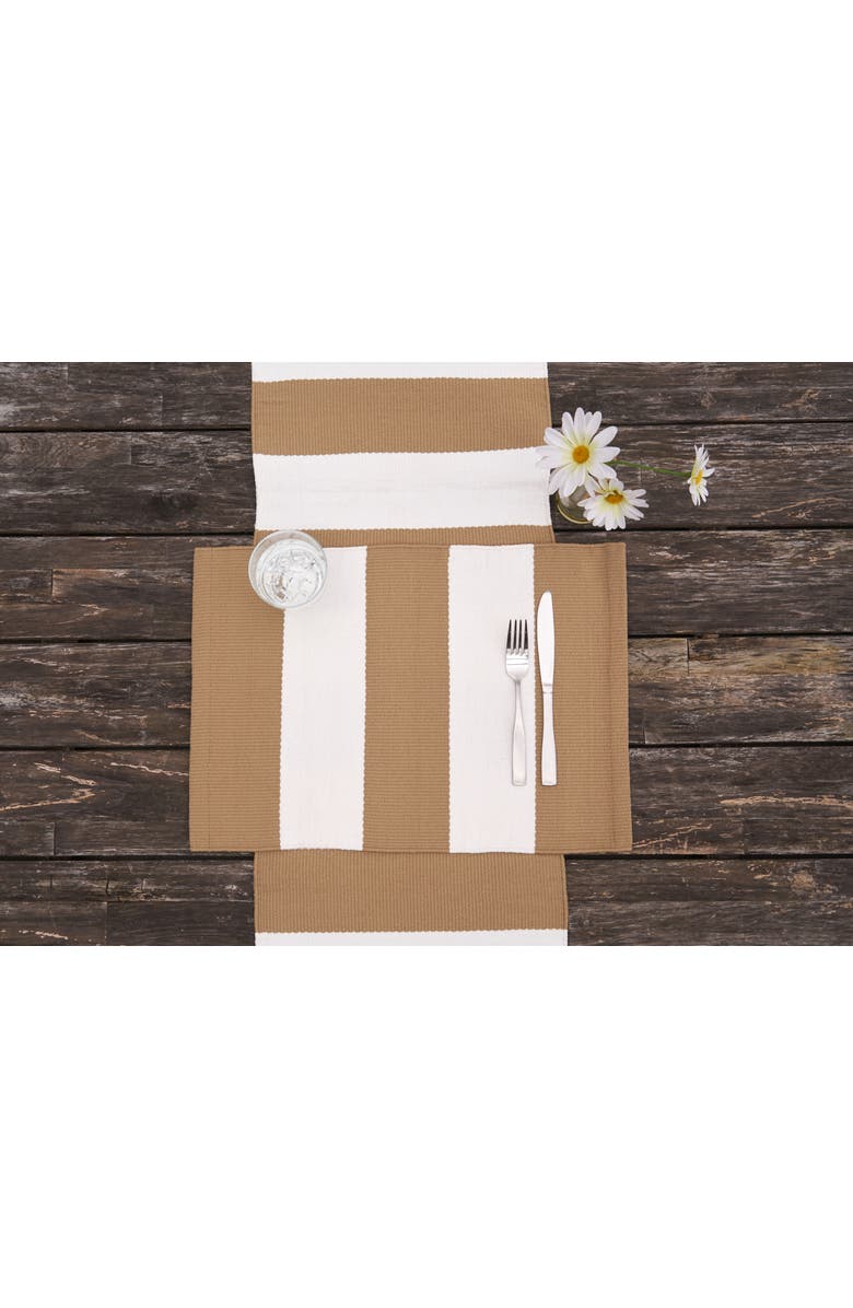 C&F Home Cabana Stripes Runner Collection, Alternate, color, Beige