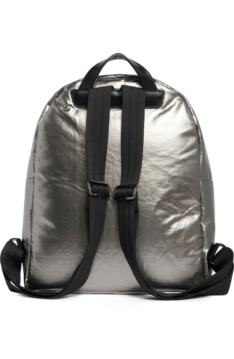 Longchamp Astro Backpack, Alternate, color, Silver