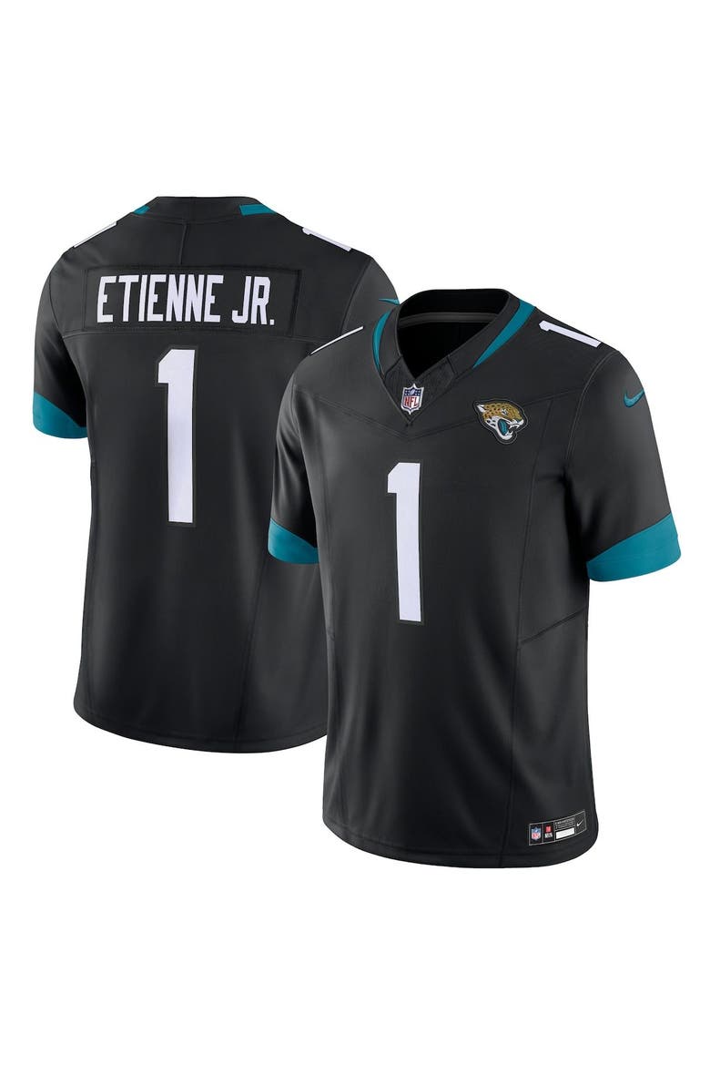Men's Nike Travis Etienne Black Jacksonville Jaguars Vapor F.U.S.E. Limited Jersey, Alternate, color, Black
