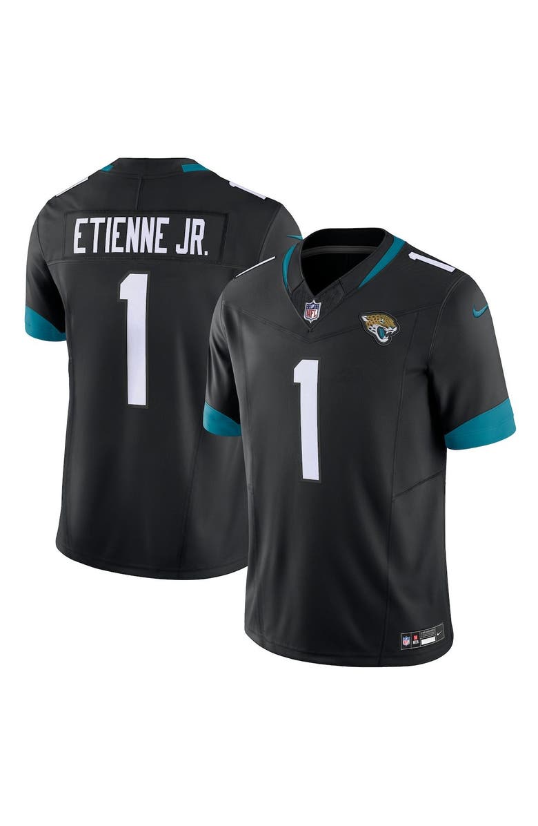 Nike Men's Nike Travis Etienne Black Jacksonville Jaguars Vapor F.U.S.E. Limited Jersey, Alternate, color, Black