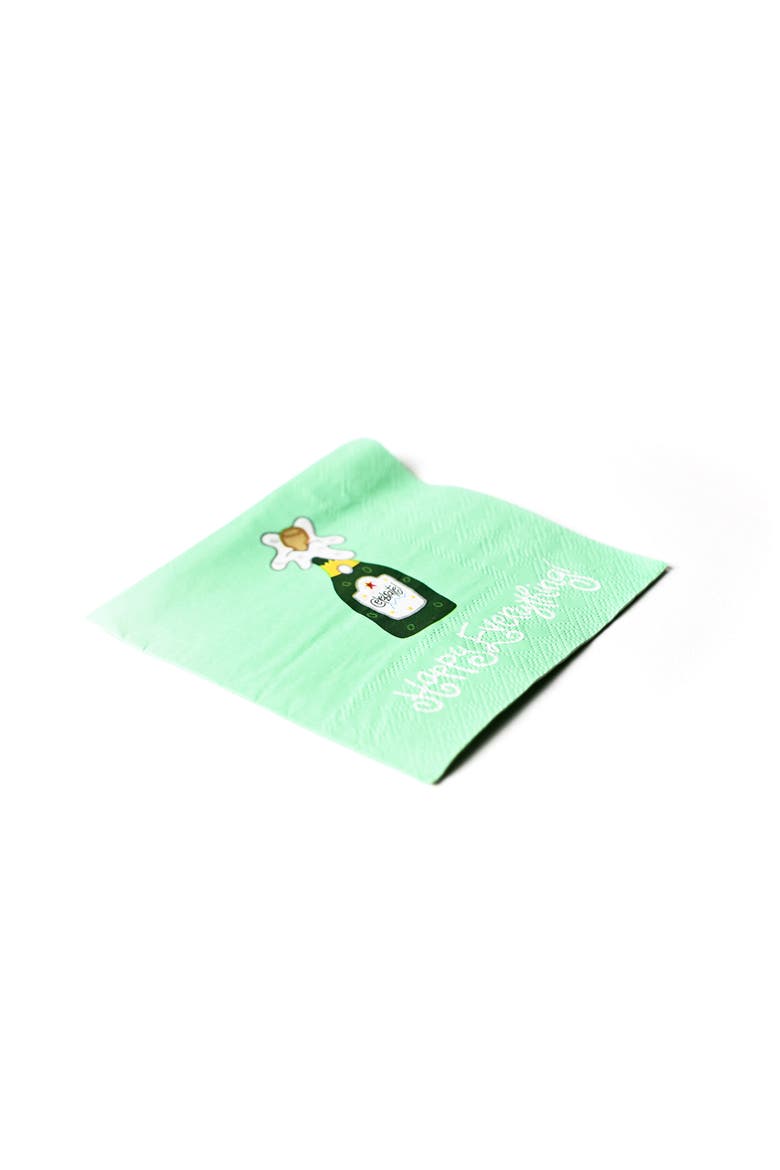 Champagne Cocktail Napkins Set of 20, Alternate, color, Blue