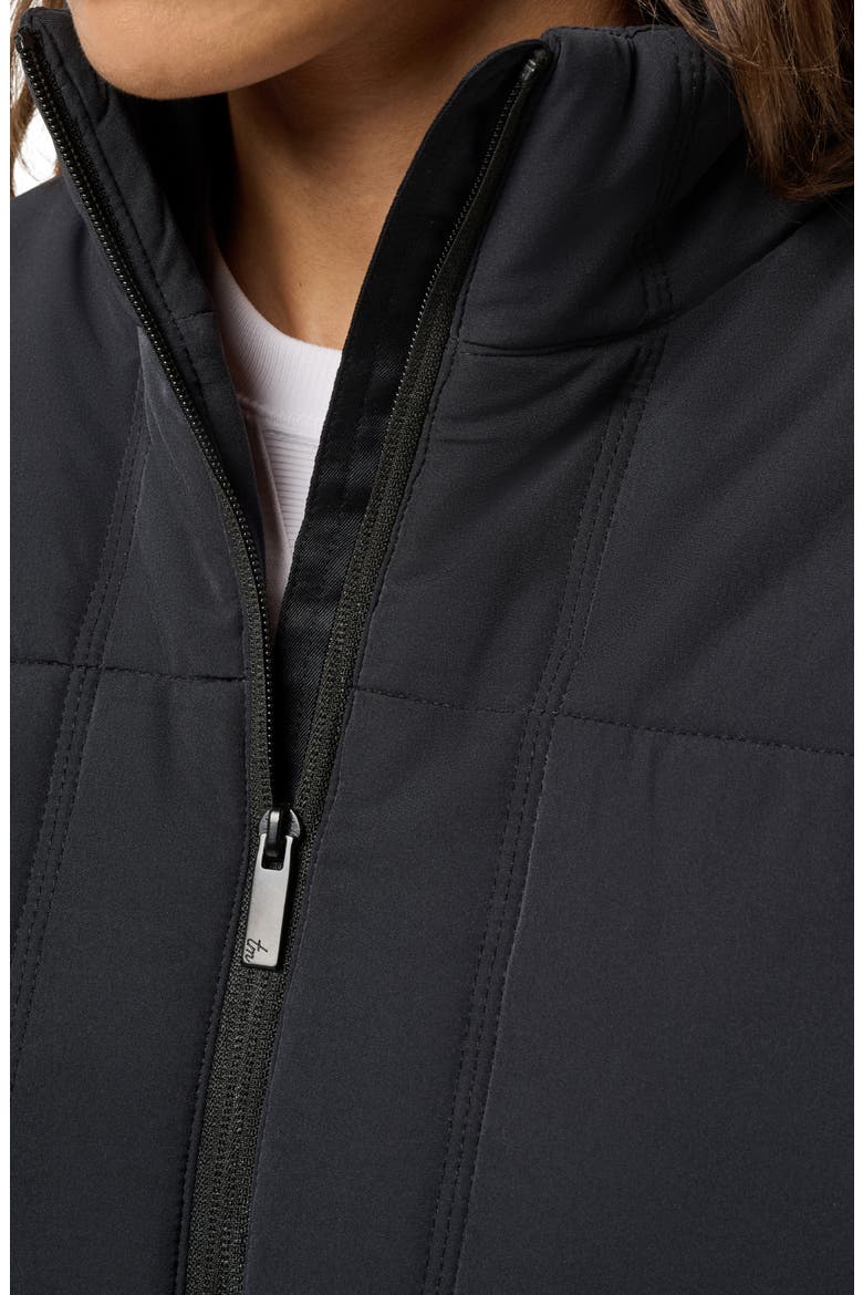 Mont Blanc 3.0 Quilted Crop Puffer Jacket, Alternate, color, BLACK