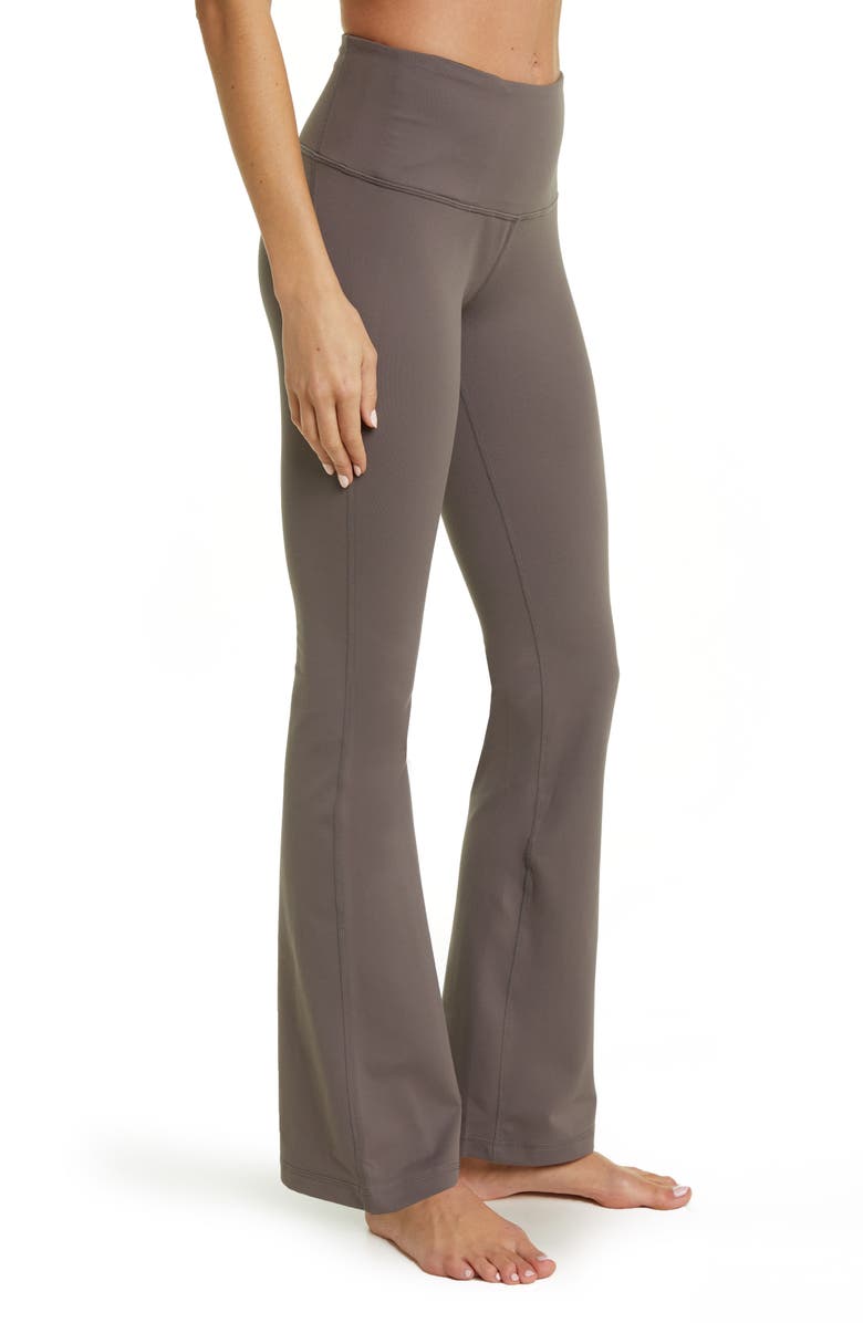 Zella Barely Flare Live in High Waist Pants, Alternate, color,
