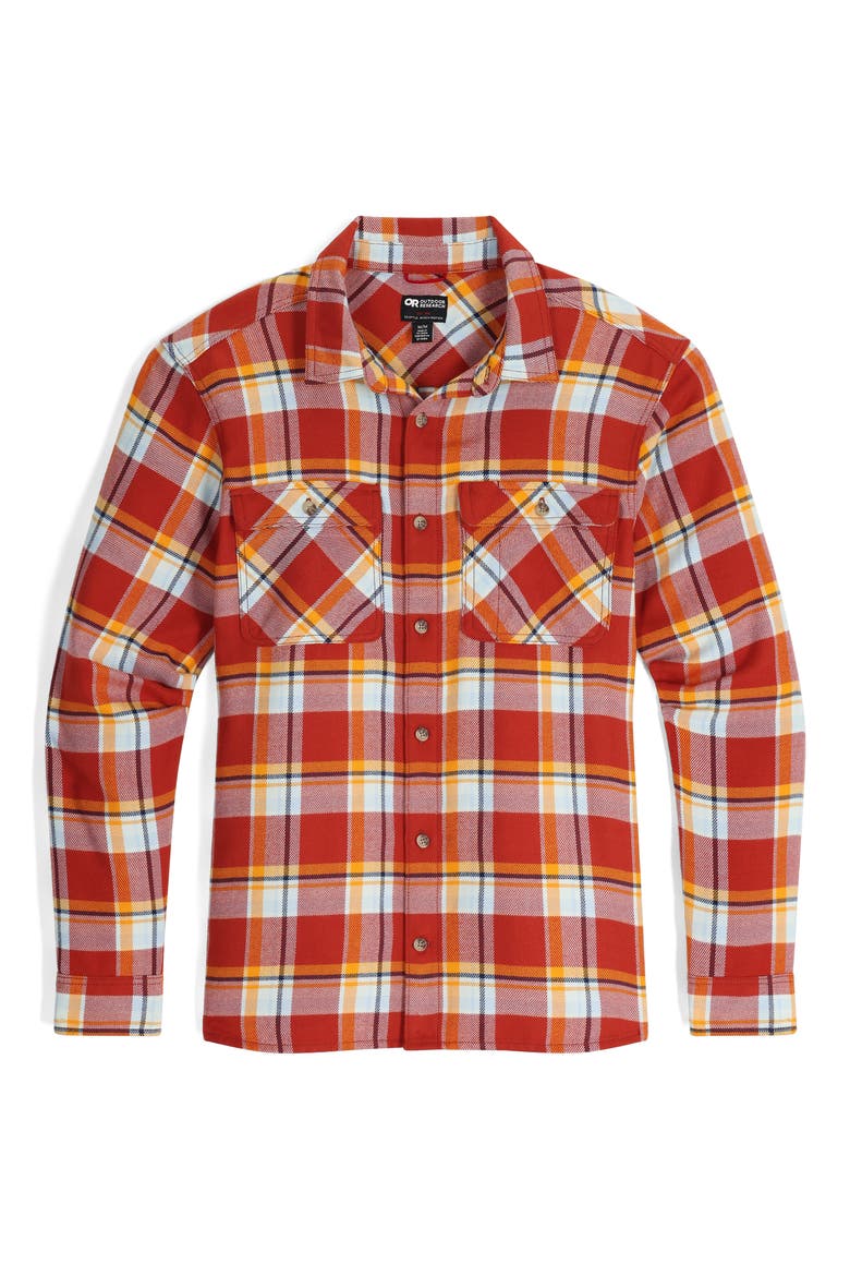 Feedback Plaid Flannel Overshirt, Alternate, color, JUPITER PLAID