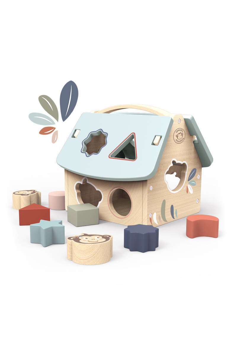 House Shape Sorter Toy, Main, color, MULTI COLOR