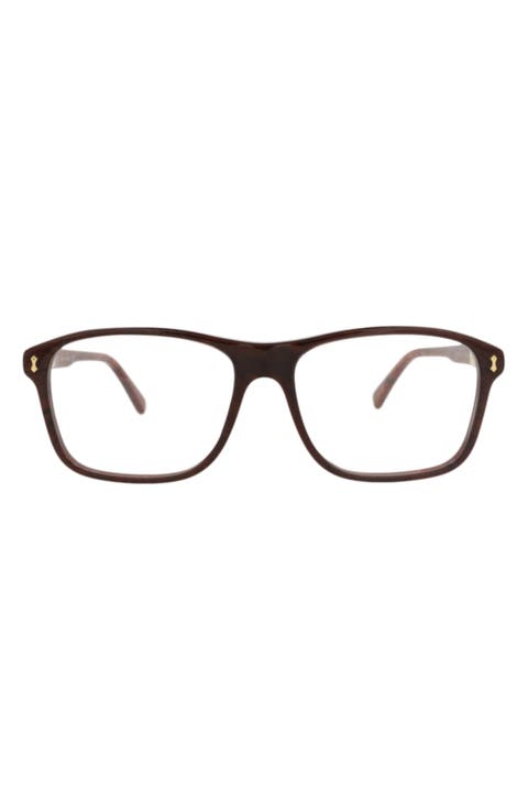 56mm Square Optical Glasses