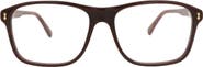 Gucci 56mm Square Optical Glasses