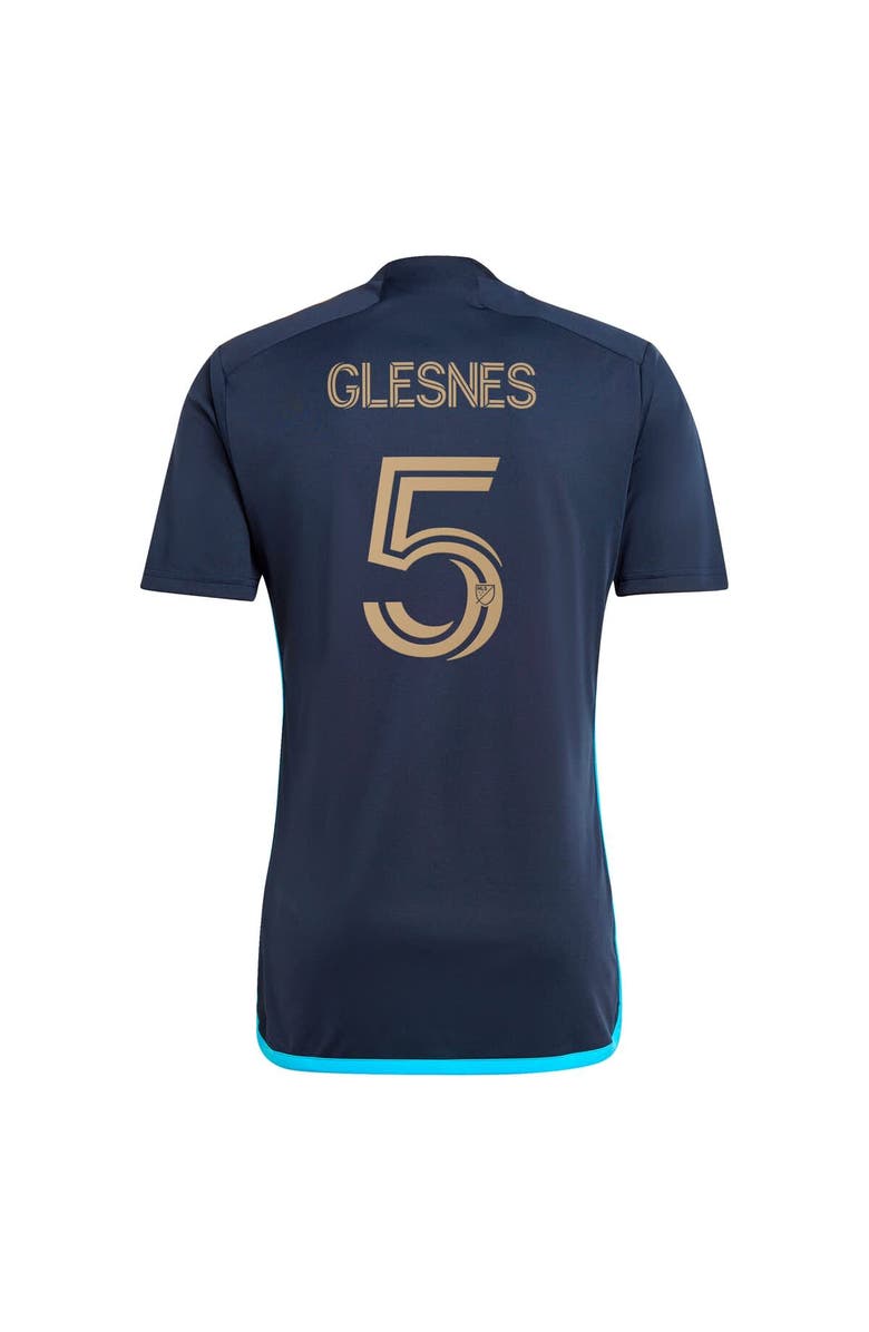 adidas Men's adidas Jakob Glesnes Navy Philadelphia Union 2024 The XV Kit Replica Player Jersey, Alternate, color,