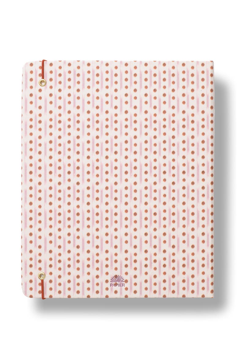 Ikat Stripe Fabric Daily Planner, Alternate, color, NO COLOR