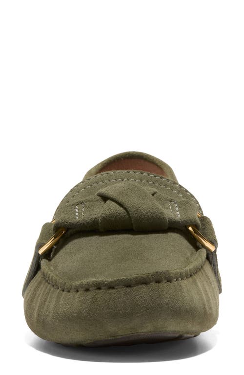Cole Haan Emmie Bow Driver Loafer In Animal Print