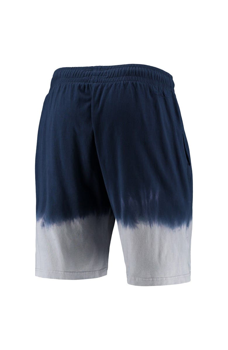 Mitchell & Ness Men's Mitchell & Ness Navy/Gray Georgetown Hoyas Tie-Dye Shorts, Alternate, color, Navy