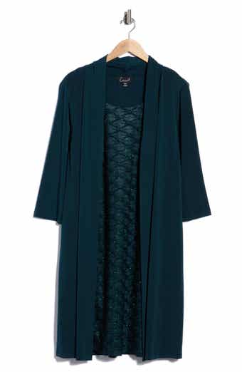 Mock Jacket A-Line Dress