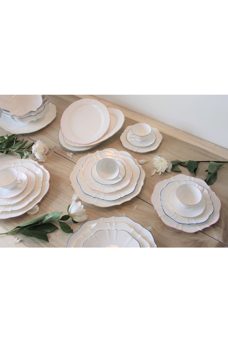 Amelie Oval Platter, Alternate, color, Forest Green