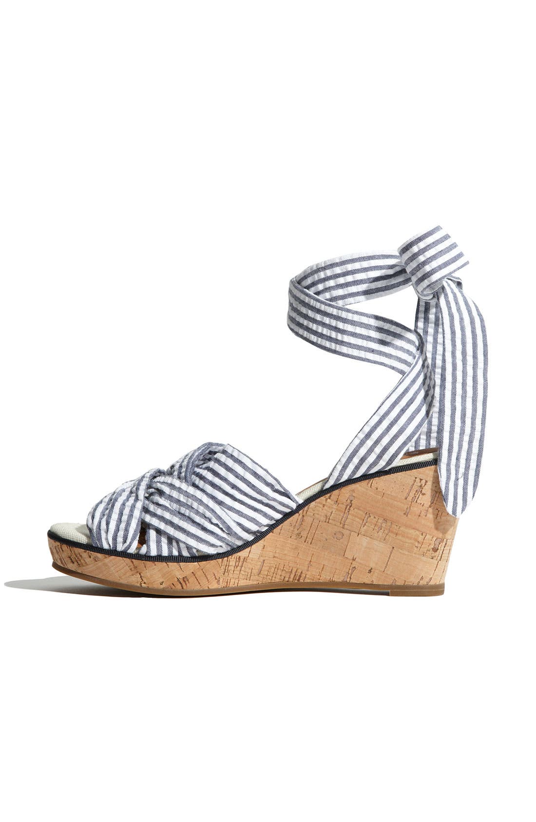 Sperry Top-Sider® 'Santa Rosa' Wedge, Alternate, color, NAVY/ WHITE