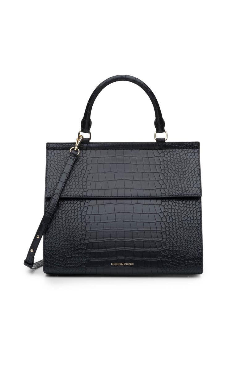 Modern Picnic THE LARGE LUNCHER, Main, color, Black Croc