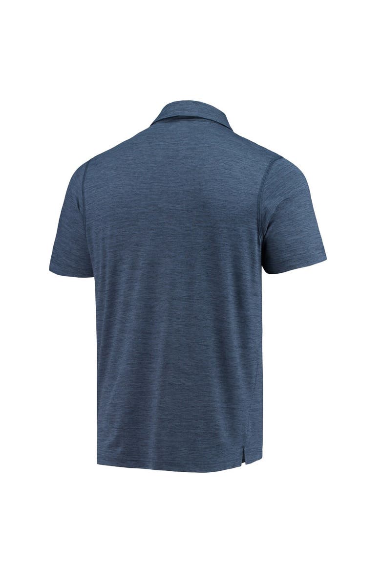 Men's Columbia Navy Auburn Tigers Tech Trail Omni-Shade Polo, Alternate, color, Navy