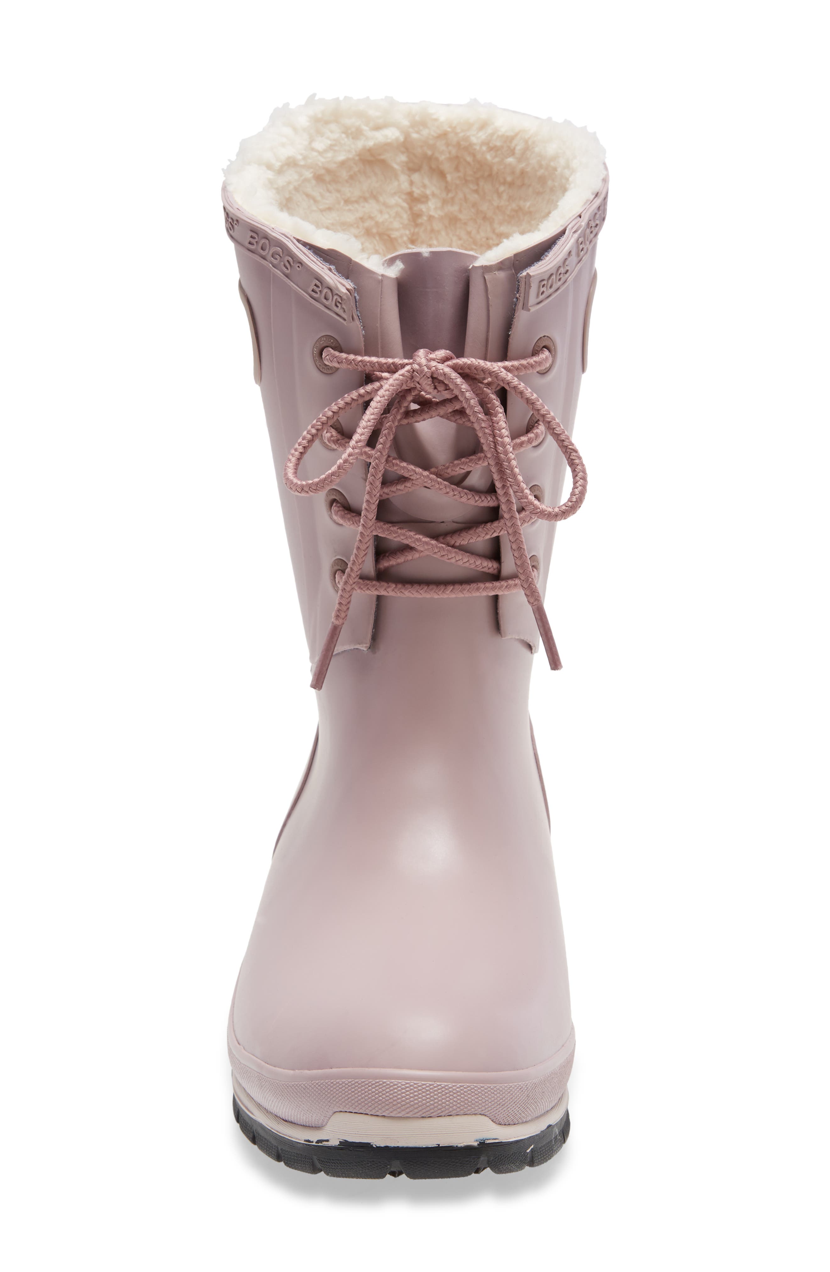 Bogs Amanda Plush Waterproof Rain Boot, Alternate, color, 