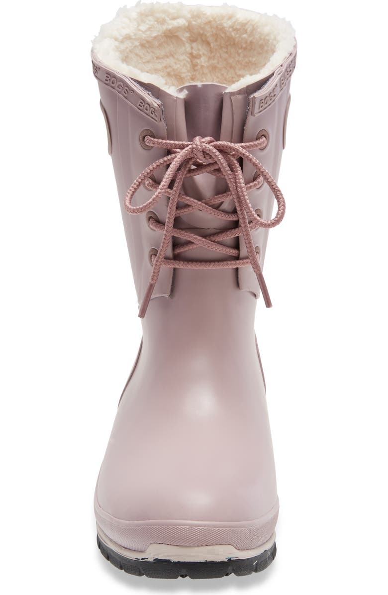 Bogs Amanda Plush Waterproof Rain Boot, Alternate, color,