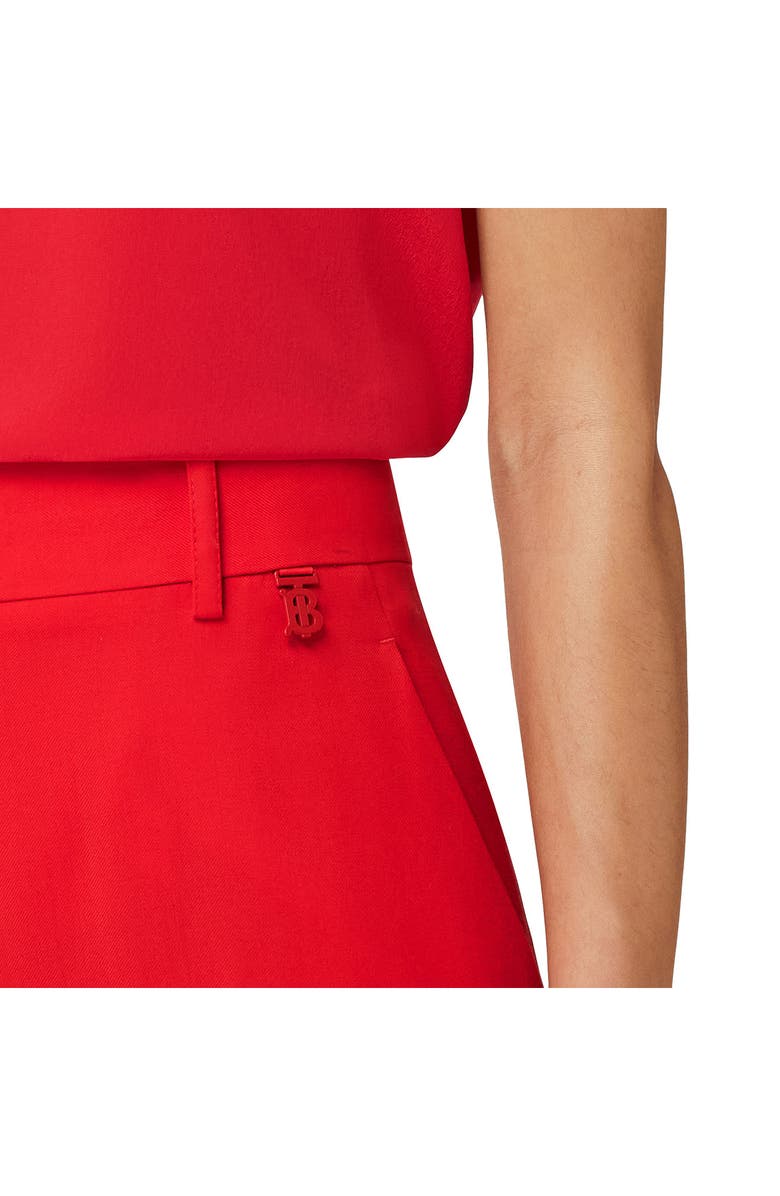 Burberry Jane Women's Wide Leg Virgin Wool Trousers, Alternate, color,