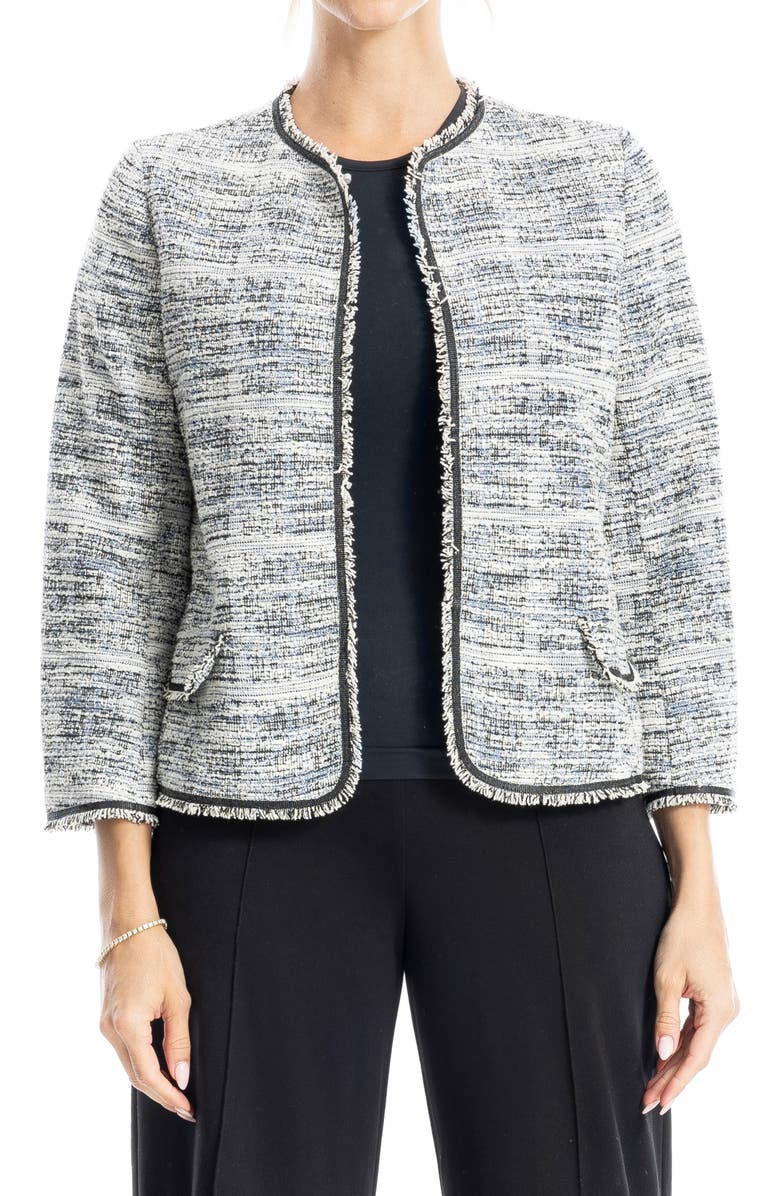 MAX STUDIO Tweed Jacket, Alternate, color,
