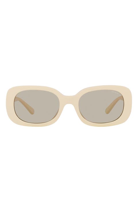 54mm Oval Sunglasses