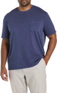 vineyard vines Big & Tall Garment-Dyed Surf Pocket Tee