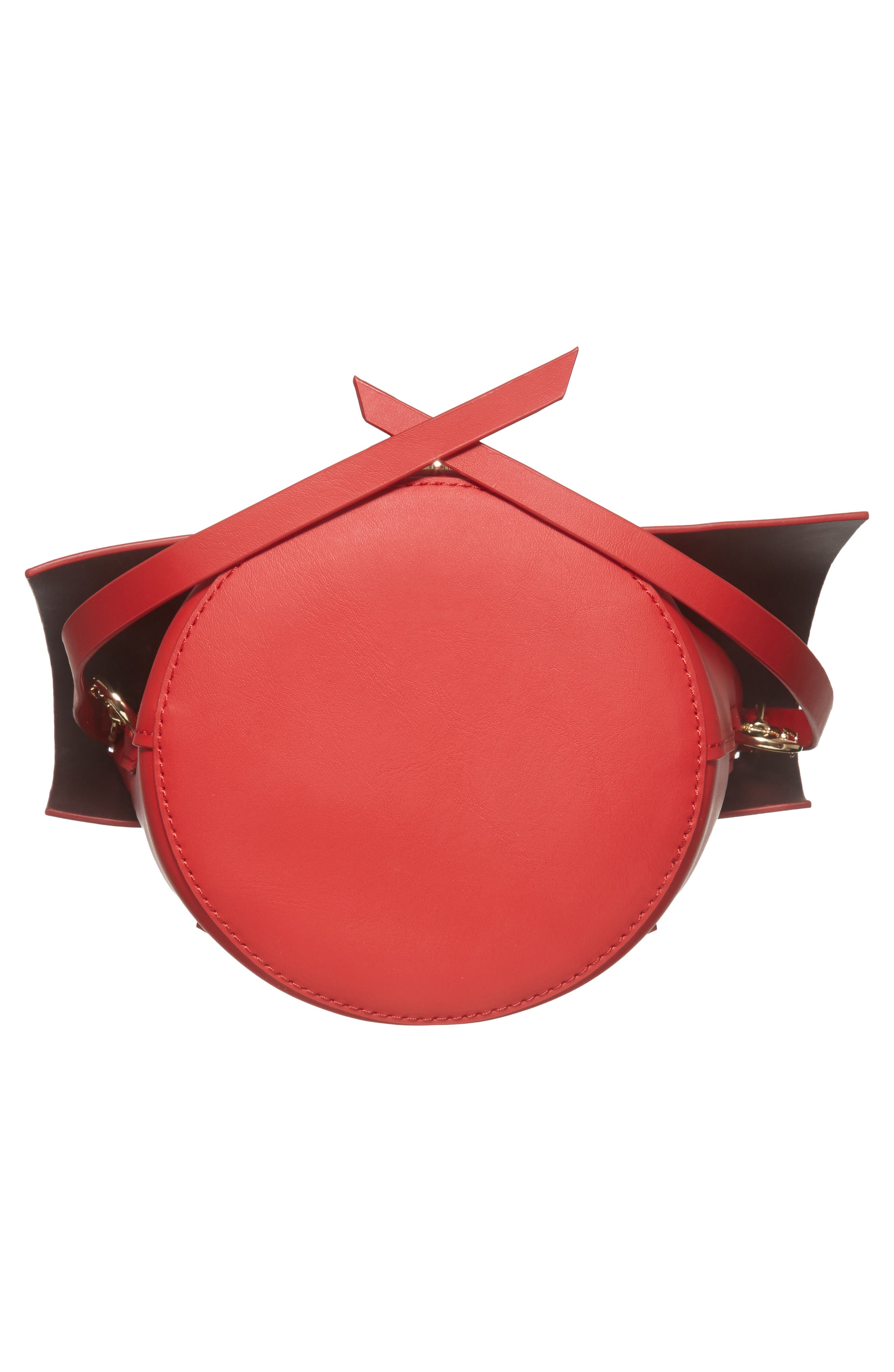 ZAC Zac Posen Belay Leather Crossbody Bucket Bag, Alternate, color, 