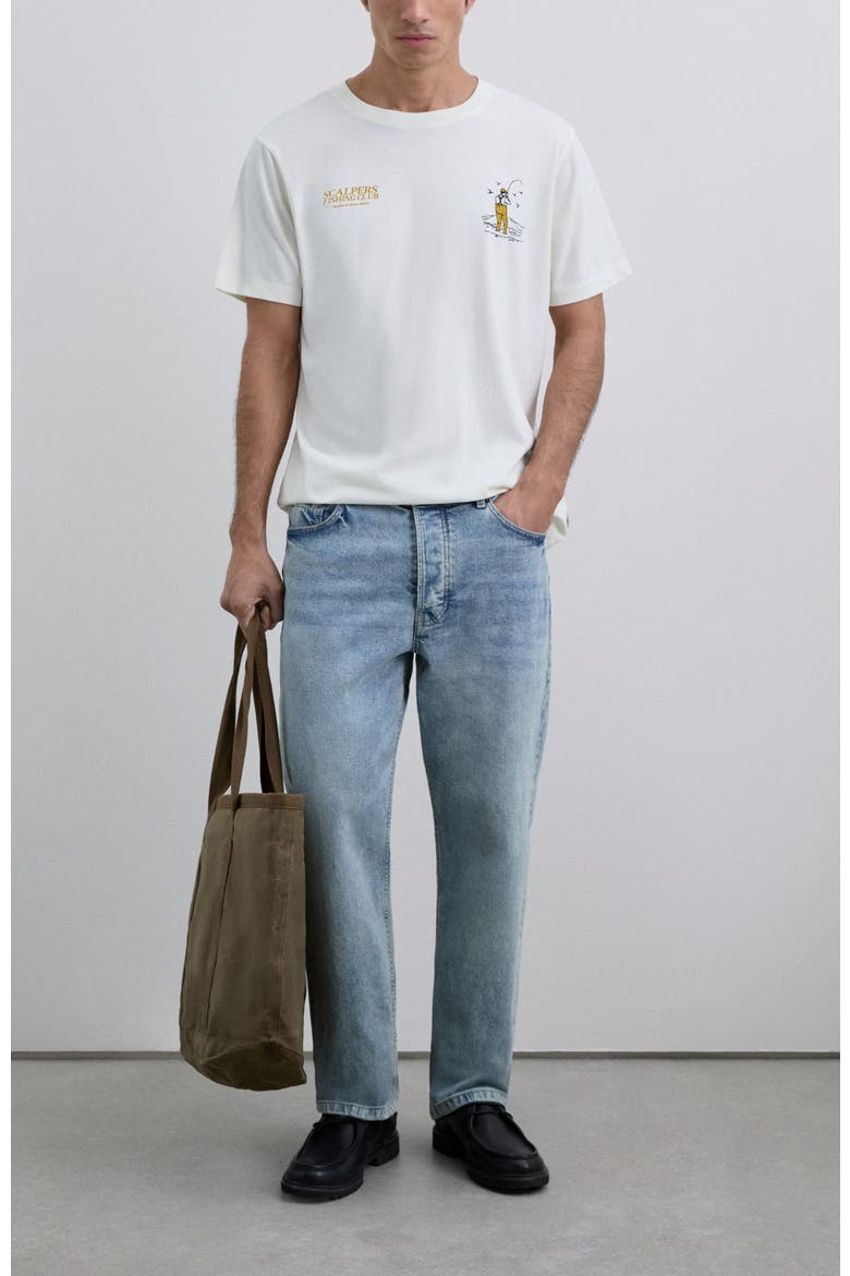 Fishing Tee, Alternate, color, Cream