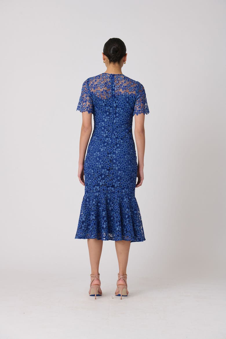 Poppi New Paltz Lace Dress, Alternate, color, Navy