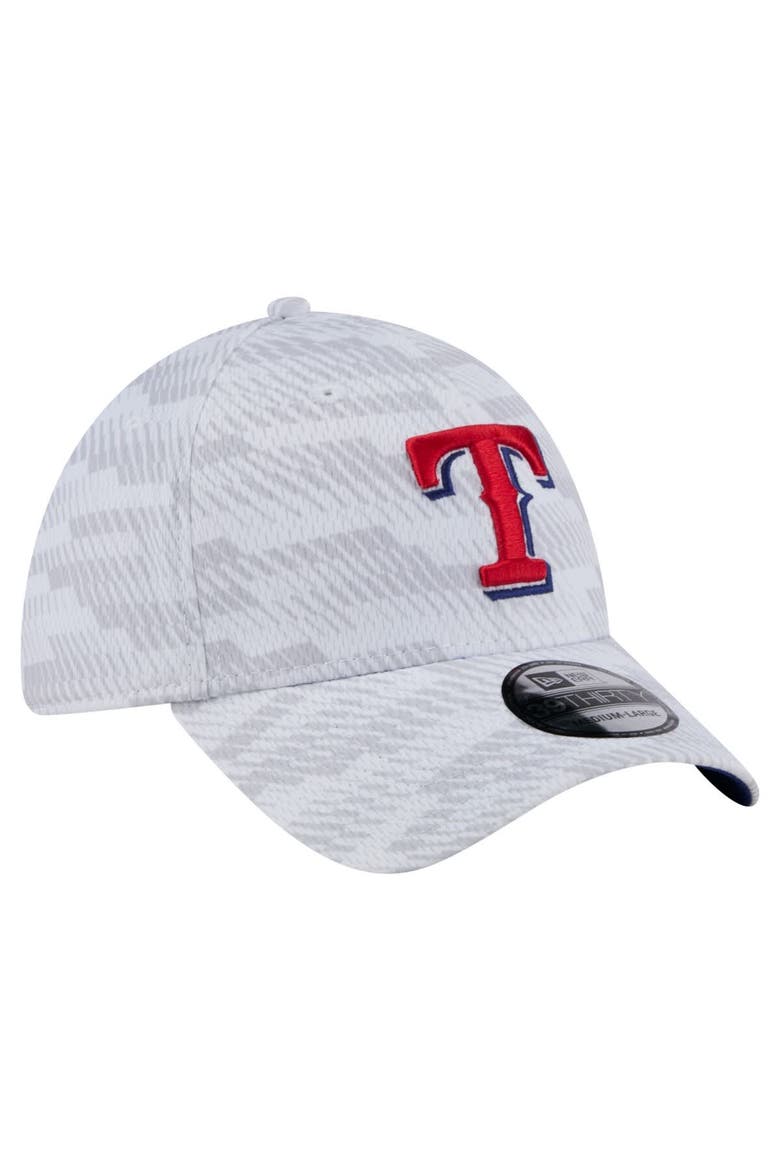 Men's New Era  White Texas Rangers Graded 39THIRTY Stretch Fit Hat, Alternate, color, White