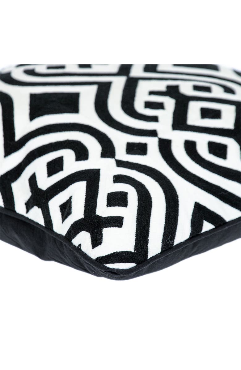 PARKLAND COLLECTION Vega Throw Pillow, Alternate, color, Black