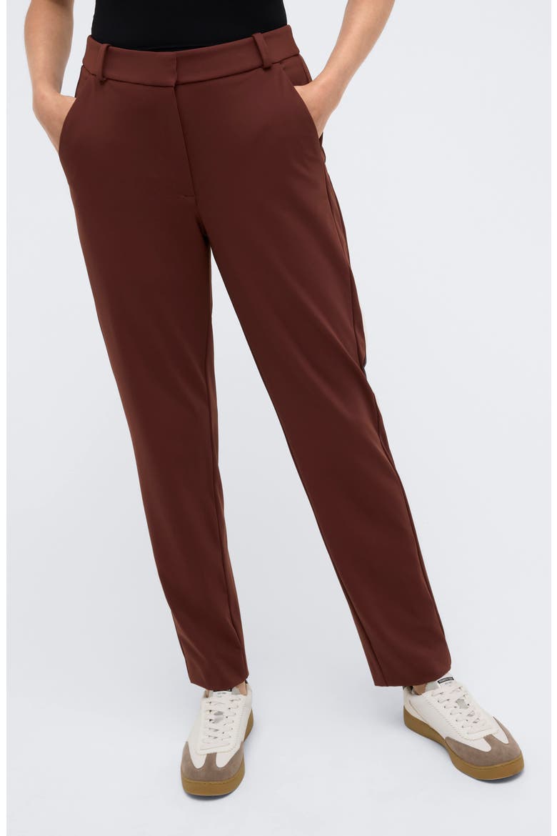 Straight Leg Pants, Main, color, DEEP CHESTNUT
