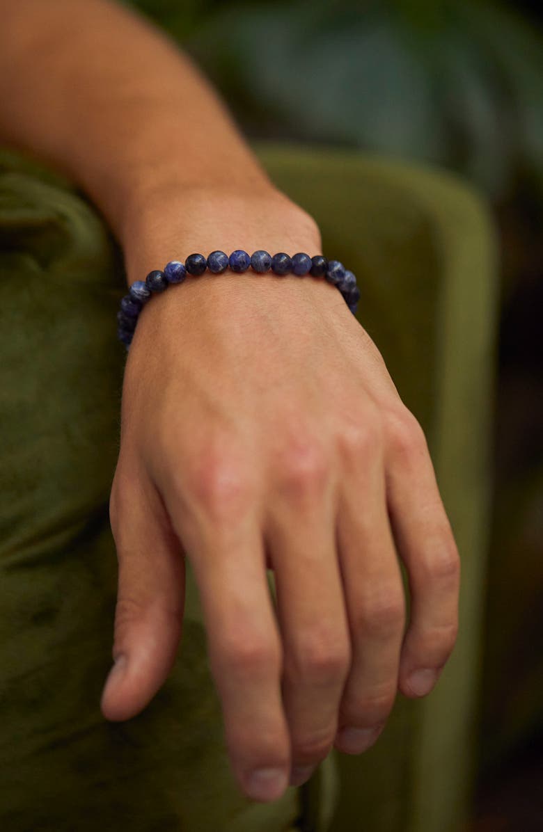 Estella Bartlett Lapis Lazuli Bead Bracelet, Alternate, color, Lapis Lazuli