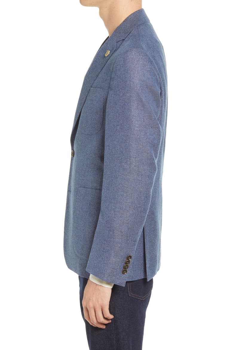 Tom Soft Constructed Sport Coat, Alternate, color, BLUE