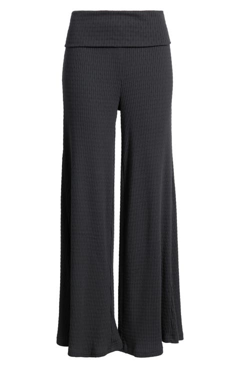 Sweet Coast Wide Leg Knit Pants