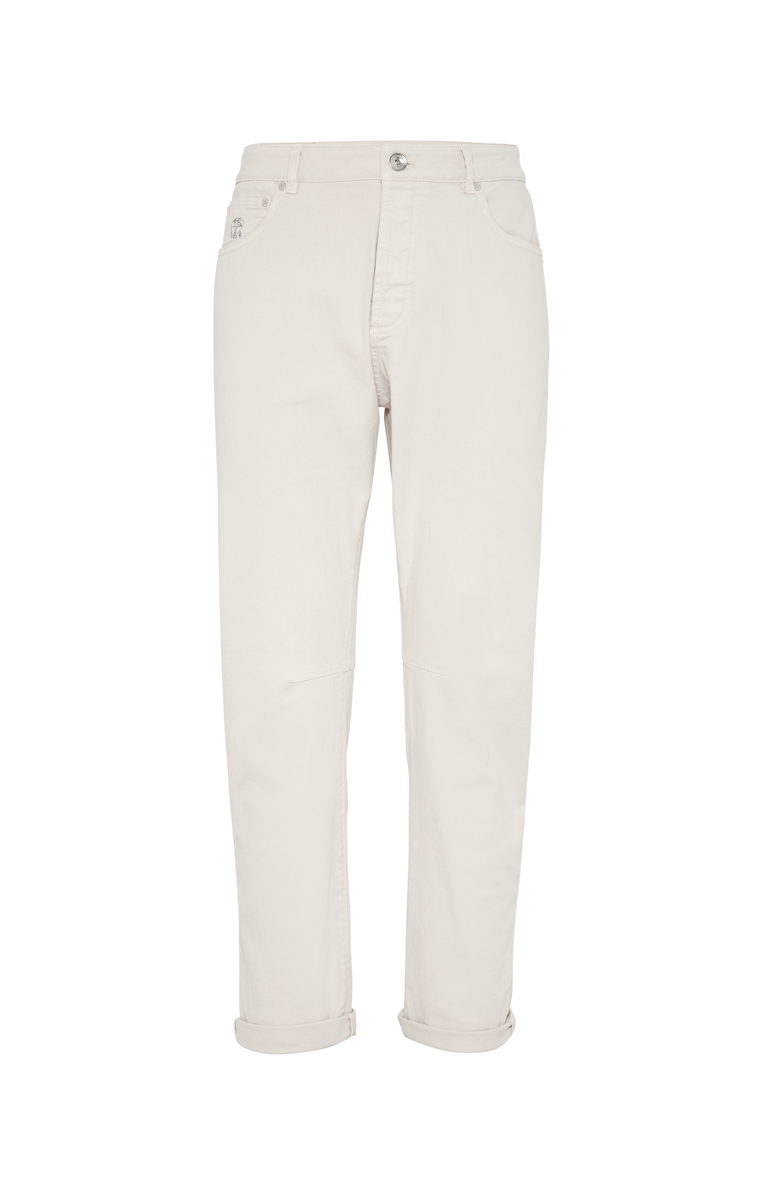 Brunello Cucinelli Dyed denim trousers, Main, color,