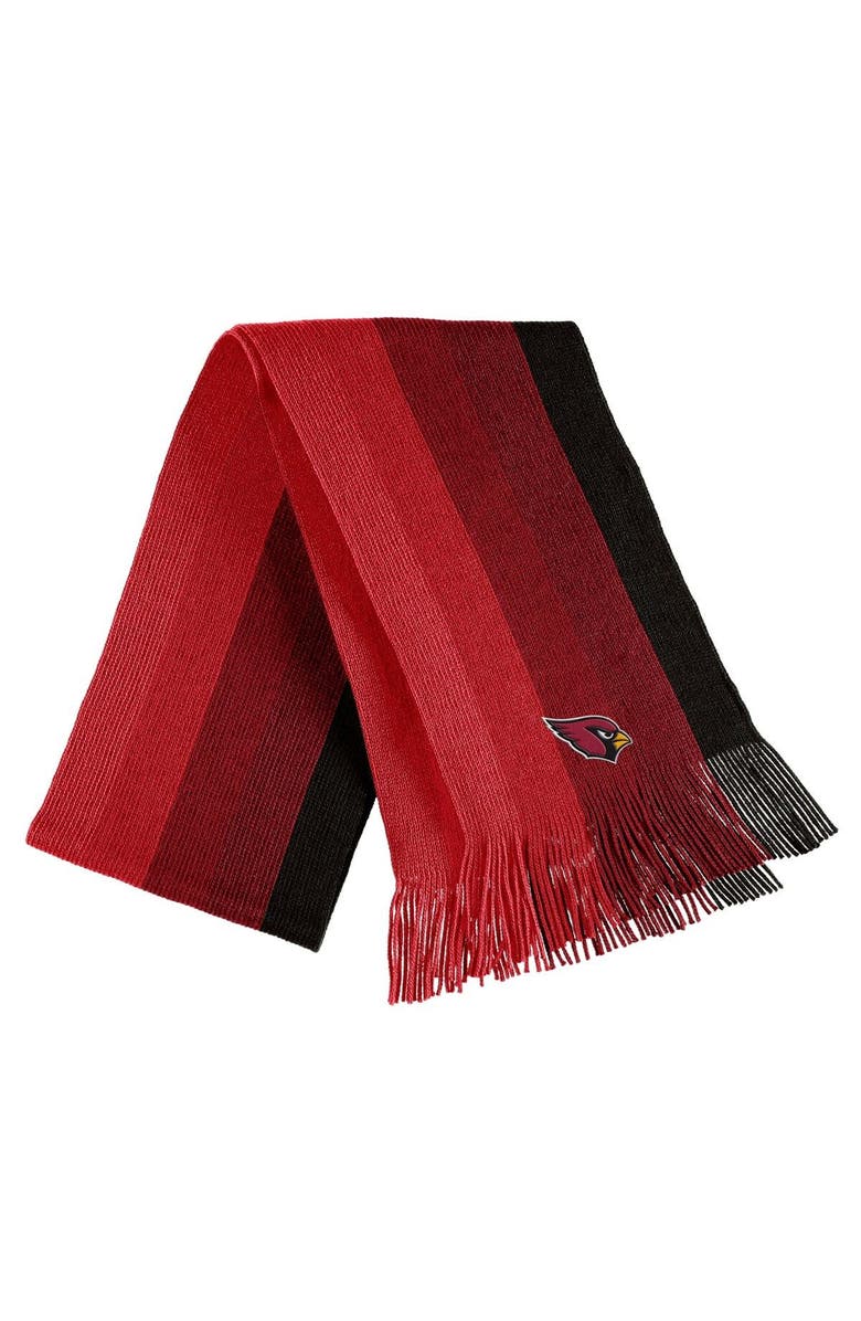 WEAR by Erin Andrews Women's WEAR by Erin Andrews Cardinal Arizona Cardinals Ombre Pom Knit Hat and Scarf Set, Alternate, color, Cardinal