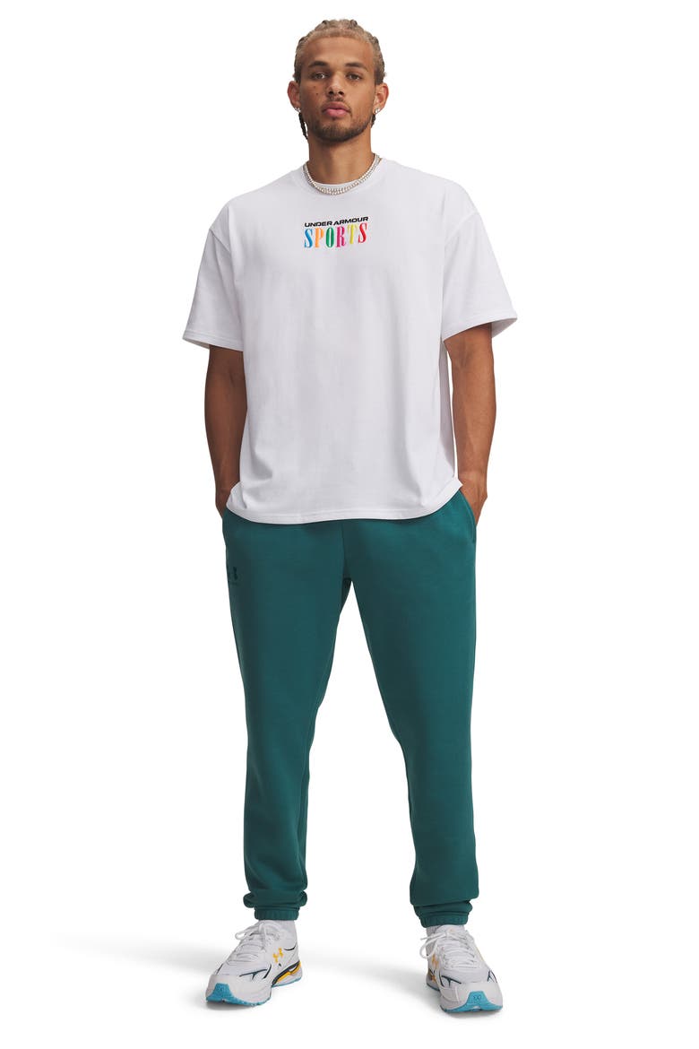 Icon Fleece Joggers, Alternate, color, RACK GREEN