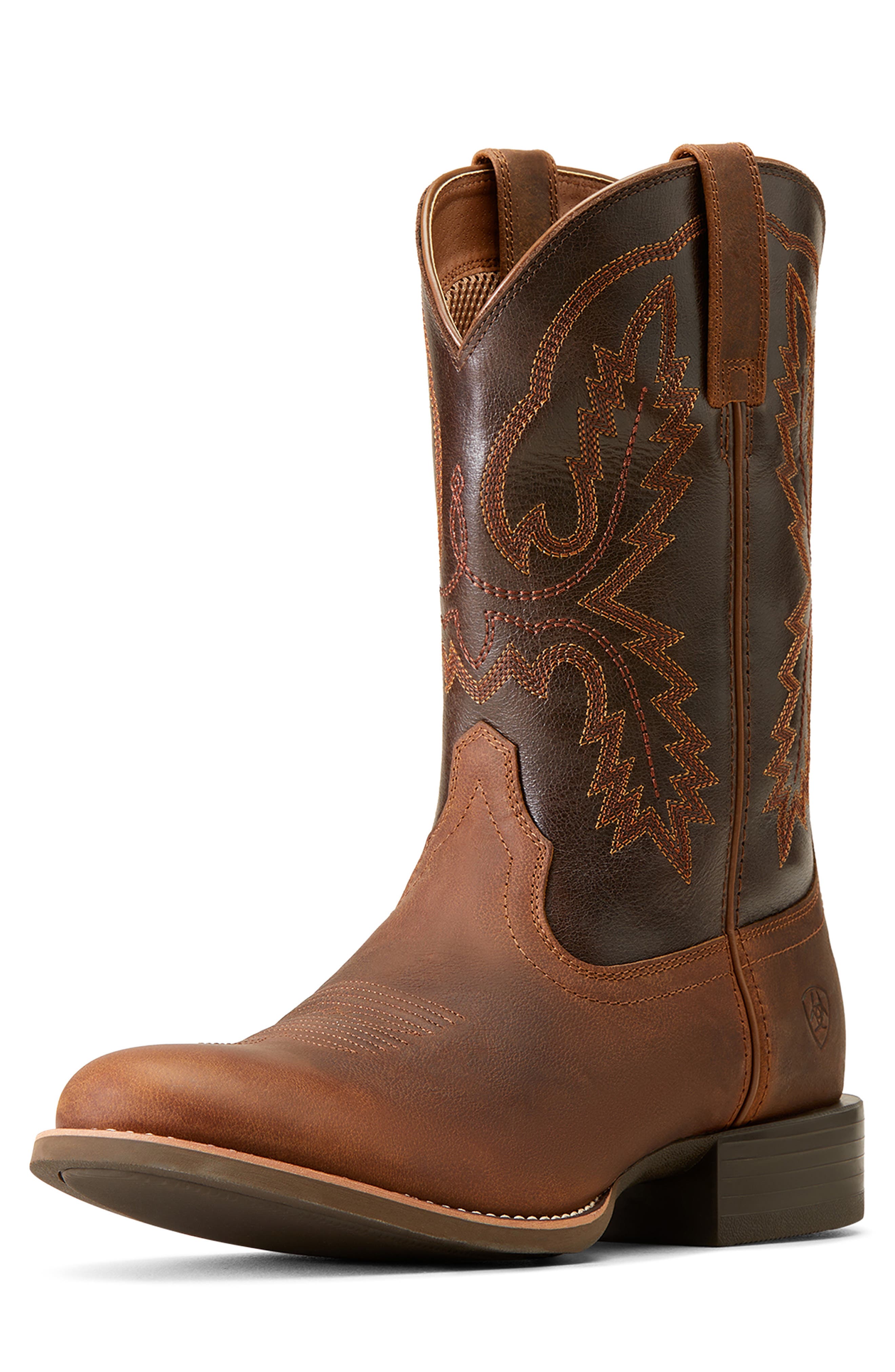 Ariat Sport Stratten Leather Boot, Alternate, color, Sorrel Crunch