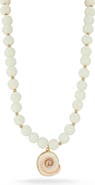 SPHERA MILANO Shell Pendant Necklace
