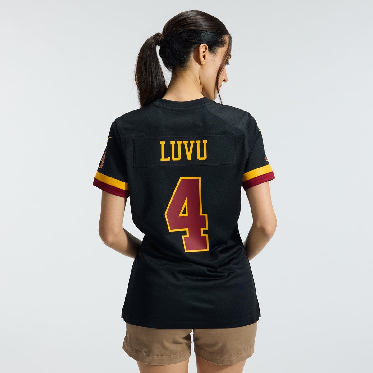 Nike Women's Nike Frankie Luvu Black Washington Commanders Hail Raiser ...
